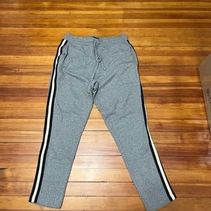 side stripe sweatpants